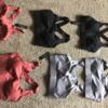 Size small sports bras : Stretches to fit sizes 34A, 34B,32C, and 32D