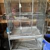 Birds flight cage with two doors for finches parakeets canaries