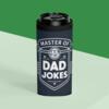 "Keep Your Drinks Cool with the Ultimate 'Master of Dad Jokes' Can Cooler  The Perfect Gift for Dad