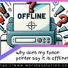 Epson Printer Offline |Epson Printer Troubleshooting Tips - WorldEsolution