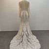 Darius Cordell - Long sleeve beaded embroidery wedding gown for sale - Dallas Texas USA