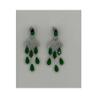 Green Chandelier Earrings : Women First Choice