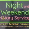 Night/Weekend/Holiday Mobile Notary