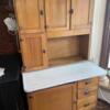 Antique Hoosier style Napanee kitchen hutch 1923