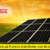 Power Your Home & Business with Seltrik Solar Panels - Buy Now!