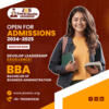 Exciting News! Admissions Open for BBA Program!