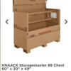KNAACK Storagemaster 89 chest 60x30x49