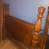 Full Size Wood Bed Frame Good Condition