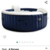 Never used, Intex PureSpa, 6'4" round hot tub