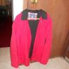 Ladies Size M coat Red