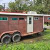 Gooseneck trailer 2 horse w/weekender