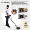 GOLDEN WAY DETECTOR is  The fastest and easiest device to detect underground gold, bronze, and silver coins