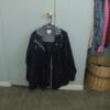 For sale womens navy/white rain coat