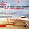 Tridev Air Ambulance In Dibrugarh- Arrive The Destination