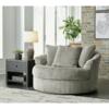 Ashley Plush Oversized Swivel Chair