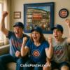 Original Art Posters - Chicago Cubs, Wrigley Field and Baseball 