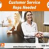 Now Hiring Customer Services Reps.