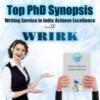 Top PhD Synopsis Writing Service in India - Achieve Excellence with WRIRK