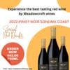 Limited Edition: 2022 Sonoma Coast Pinot Noir: Savor Elegance in Each Sip