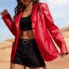 Stylish Women's Leather Tops