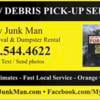 Junk pick up and dumpster rental Middletown,NY 10940