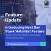 Next Day Stock Watchlist | Intraday Screener