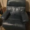 Green recliner chair