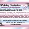 Wedding Invitation Design - LGBTQ-Friendly - Electronic or Print Shop Ready