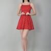 Red polka dot dress - Jazzlr