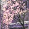 Soft pastel painting / Wisteria tree