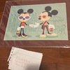 New Mickey and Minnie poster framed