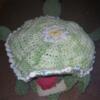 Handmade Chrochet turtle memory game
