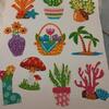 3D diamond painting stickers.