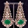 Best  green Stone Earrings you must ad in your collection