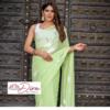 Hand-Painted Green Saree, Your Signature of Style