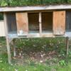 Double Rabbit Hutch For Sale