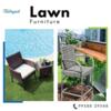 Your Outdoor Spaces with Stylish Lawn Furniture from The Courtyard