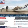 Tridev Air Ambulance Services In Delhi - Get A Powerful Feature To Save Life