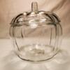 NEW Glass Pumpkin Candy Jar