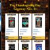 Thanksgiving Book Giveaway Starts Nov 21