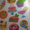 3D diamond painting stickers.