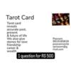 TAROT CARDS TO GET THE FUTURE OF MONEY,  CAREER & WORK STARTING RS 500