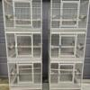 2 Tripple Stack Bird Parrot Cages