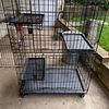 TWO LARGE CAT CAGES AND TWO PREMIUMS MULTI-CAT/PET HOMES