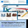 Zappos Product Data Scraping