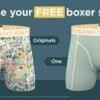 Start your boxer shorts subscription now [FREE]