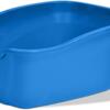 Van Ness Plastics High-Sides Cat Litter Pan Blue, LG